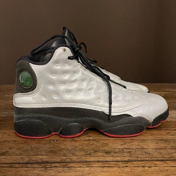 2014 Air Jordan 13 Retro Premium GS 'Reflective Silver' - Picture 2 of 11